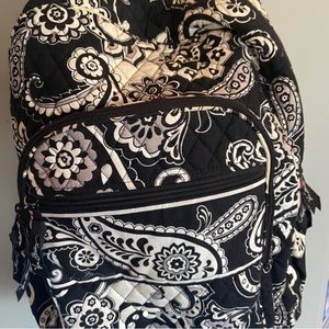 vera bradley large backpack midnight paisley